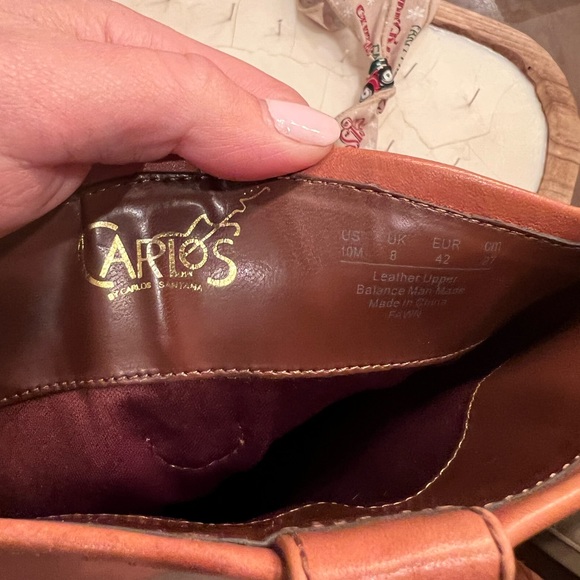 Carlos Santana brown riding boots - Picture 8 of 8